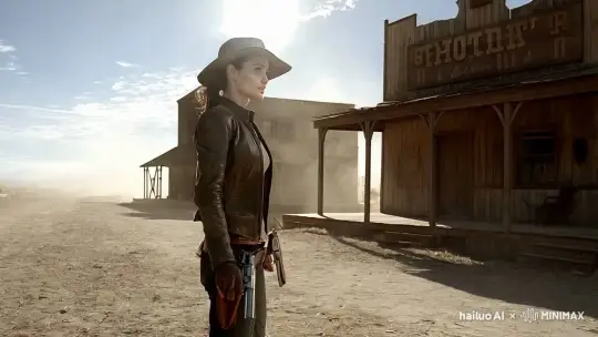 Lara Croft Dominates in a High-Stakes Wild West Showdown – AI Generated Video | Hailuo AI