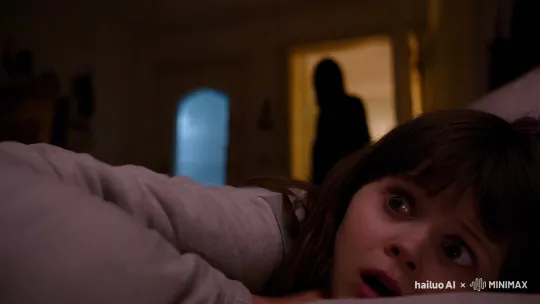 Anna's Terrified Gaze Beneath the Covers – AI Generated Video | Hailuo AI
