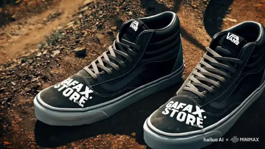 VANS Sneakers Show Urban Style Meets Outdoor Durability – AI Generated Video | Hailuo AI
