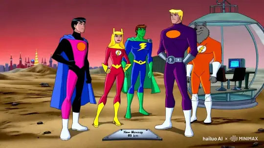 Legion of Super-heroes in Post-Apocalyptic Moscow – AI Generated Video | Hailuo AI