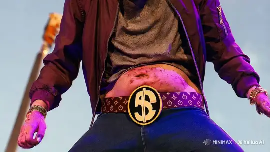 Hyper-Realistic Zombie-Like Young Man Performing Music – AI Generated Video | Hailuo AI