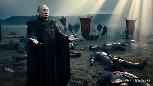 Putin Portrayed as a Necromancer in Cinematic Clip – AI Generated Video | Hailuo AI