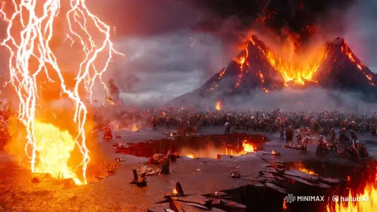 Ragnarök: Gods and Giants Battle in a Dying World – AI Generated Video | Hailuo AI