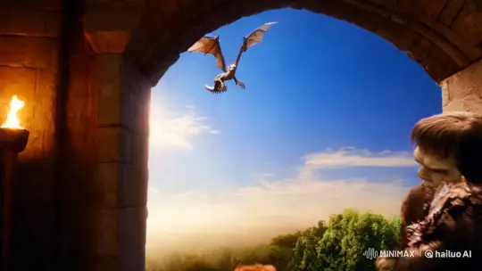 Fantasy Feast in Ancient Castle with Mythic Creatures – AI Generated Video | Hailuo AI