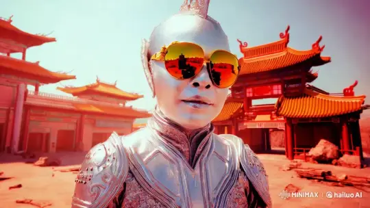 Chinapunk Creature in 32k UHD with Futuristic Aesthetic – AI Generated Video | Hailuo AI