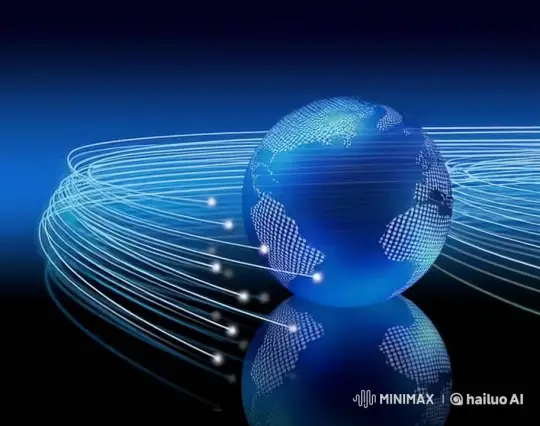 Dynamic Global Network Visualization – AI Generated Video | Hailuo AI