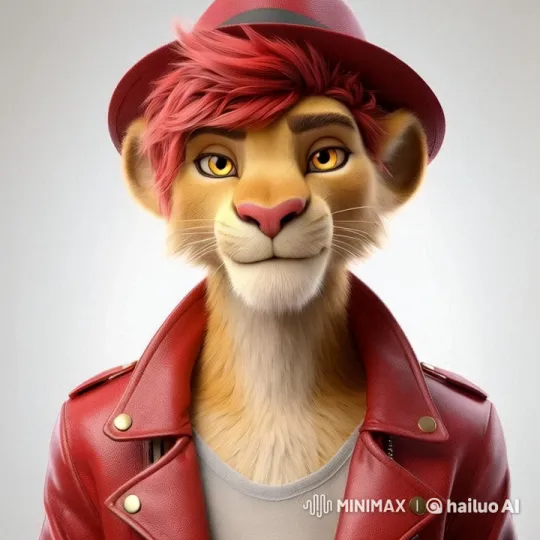 Animated Lion Sings and Dances in Colorful Music Video – AI Generated Video | Hailuo AI