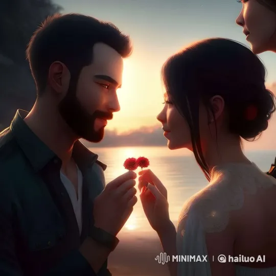 Twilight Reflections: A Couple's Silent Serenity – AI Generated Video | Hailuo AI