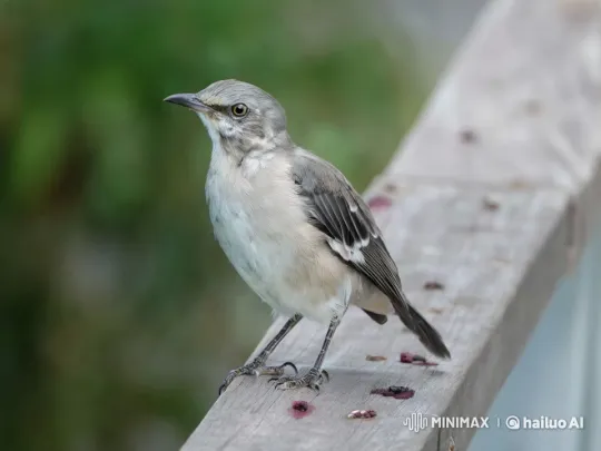 Bird Wears Tiny Hat in Serene Garden Scene – AI Generated Video | Hailuo AI