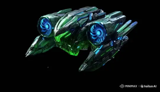 Futuristic Spaceship Over Neon-Lit Sci-Fi Cityscape – AI Generated Video | Hailuo AI