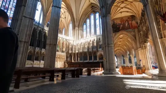 Grand Cathedral: A Journey Through Time and Tranquility – AI Generated Video | Hailuo AI