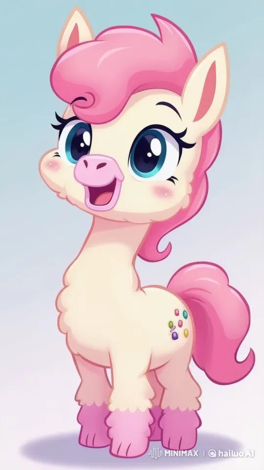Animated Pony Delights with Expressive Movements – AI Generated Video | Hailuo AI
