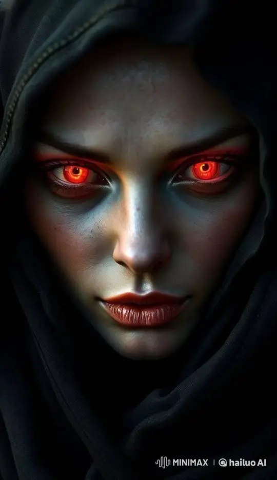 Enchanting Woman with Iridescent Glow and Mesmerizing Smile – AI Generated Video | Hailuo AI
