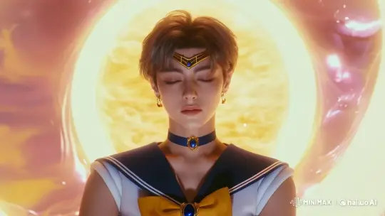 Young Character in Serene, Radiant Sailor Uniform – AI Generated Video | Hailuo AI