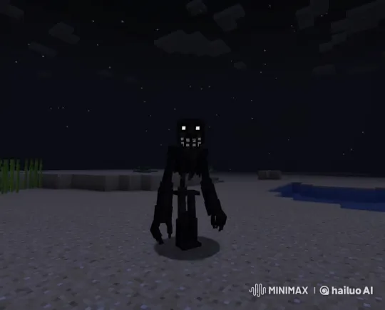 Robotic Figure Transforms into a Menacing Werewolf – AI Generated Video | Hailuo AI