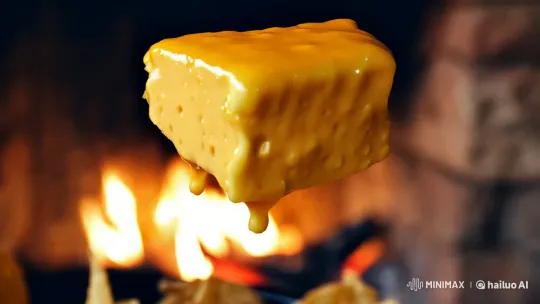 Melting Queso Cheese Over Nachos Captured in Aesthetic Detail – AI Generated Video | Hailuo AI