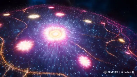 Interdimensional Mitochondria: Cosmic Creation's Nexus – AI Generated Video | Hailuo AI