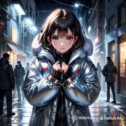 Determined Youth in Dimly Lit City Street – AI Generated Video | Hailuo AI