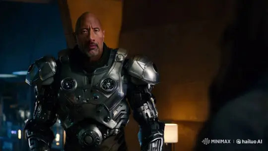High Aesthetic Film Showcases Dwayne Johnson-Like Robot – AI Generated Video | Hailuo AI