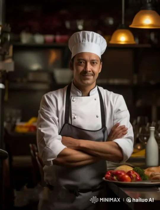 Chef's Subtle Signs of Anger in a Professional Kitchen – AI Generated Video | Hailuo AI