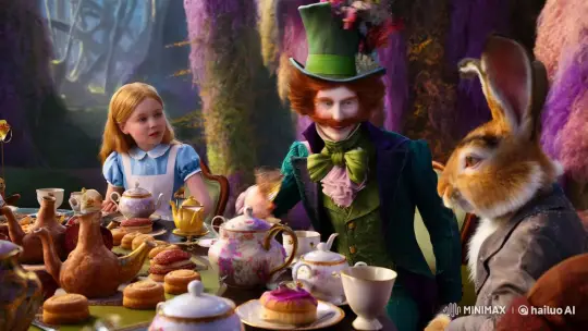 Mad Hatter's Whimsical Wonderland Tea Party – AI Generated Video | Hailuo AI