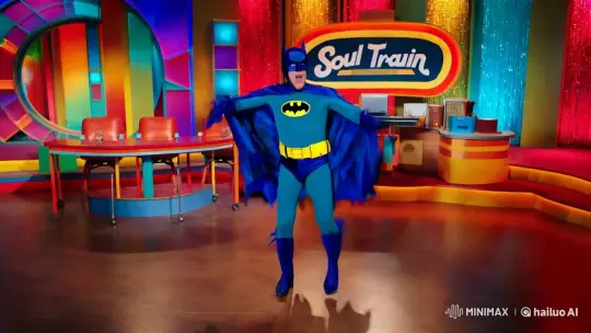 Adam West Dances on 'Soul Train' in Whimsical Retro Scene – AI Generated Video | Hailuo AI