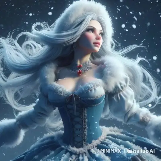 The Enchanting Snow Maiden: A Winter Serenade – AI Generated Video | Hailuo AI