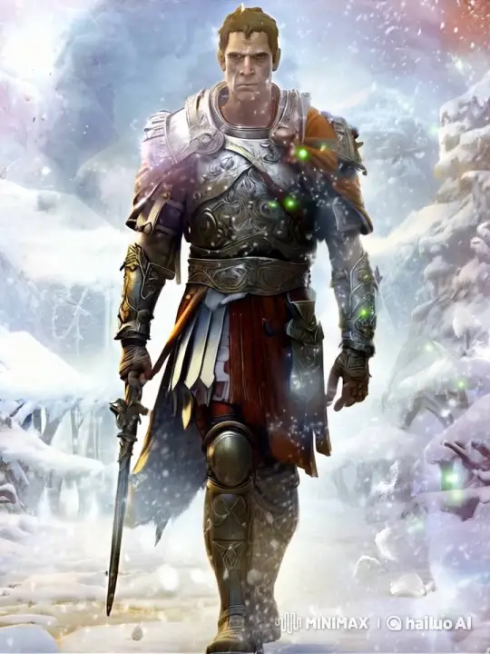 Emperor Braving Snowstorm and Crows – AI Generated Video | Hailuo AI