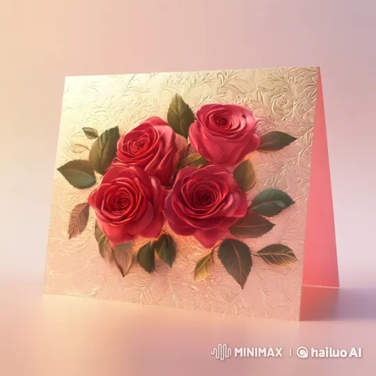 3D Greeting Card Zoom Animation – AI Generated Video | Hailuo AI