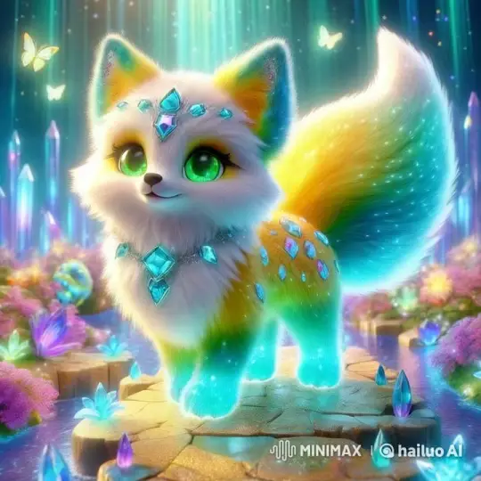 Magical Fox Showcase in Enchanted, Luminous Realm – AI Generated Video | Hailuo AI