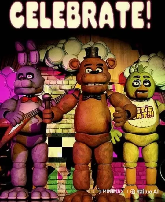 Freddy Bear Animatronic Screams in Horror Scene – AI Generated Video | Hailuo AI