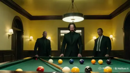Keanu Reeves in Intense Business Scene from 2024 Movie – AI Generated Video | Hailuo AI