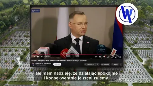 Polish President Affirms Support for Ukraine Amidst Conflict – AI Generated Video | Hailuo AI
