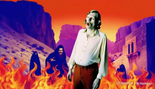 Surreal Vampire's Psychedelic Nightmarescape – AI Generated Video | Hailuo AI