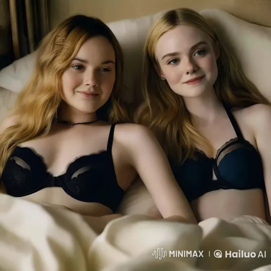 Intimate Moment Between Two Women in Bed – AI Generated Video | Hailuo AI