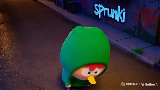 South Park's Kenny Faces Mysterious 'Sprunki' in Urban Artistic Clip – AI Generated Video | Hailuo AI