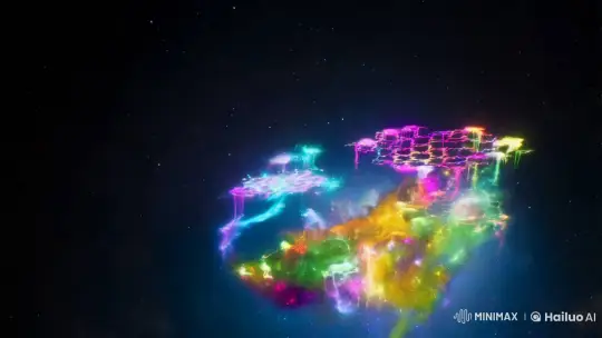 Sentient Nebula: Aesthetic Dance of Cosmic Life – AI Generated Video | Hailuo AI