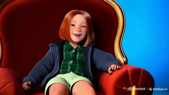 Real-Life Cinematic Portrait of a Cheerful Girl – AI Generated Video | Hailuo AI