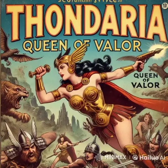 Thondaria, the Warrior Queen, Leads Epic Fantasy Battle – AI Generated Video | Hailuo AI