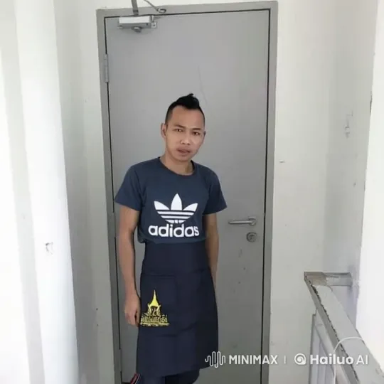 Man Hunted by Goat-Faced Creature in Narrow Corridor – AI Generated Video | Hailuo AI