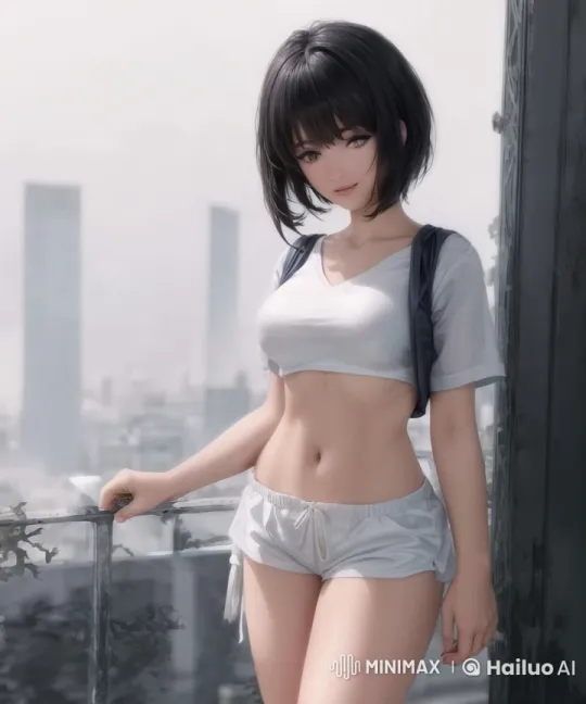 Animated Character's Graceful Walk with Bird on Shoulder – AI Generated Video | Hailuo AI