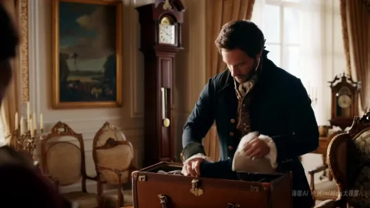 19th Century Man Packing Luggage – AI Generated Video | Hailuo AI