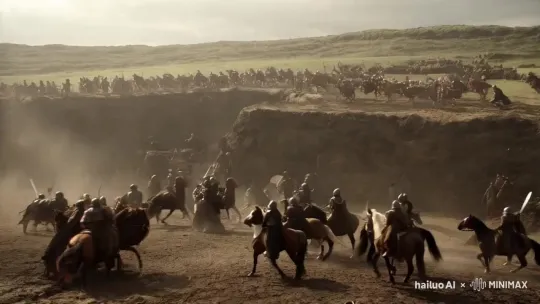 Descending Lens Captures Epic Battle's Tragic Remnants – AI Generated Video | Hailuo AI