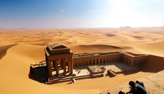 Ancient Egypt: Archaeologist Unveils Time Vortex – AI Generated Video | Hailuo AI