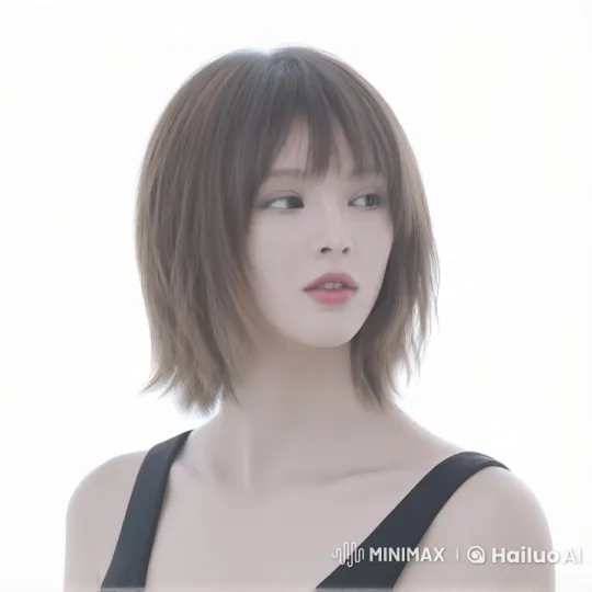 Live2D Animation: Gentle and Realistic Character Study – AI Generated Video | Hailuo AI