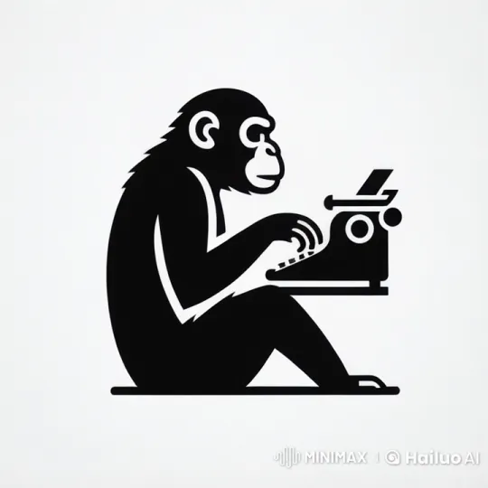 Monkey Typist in Live2D Animation – AI Generated Video | Hailuo AI