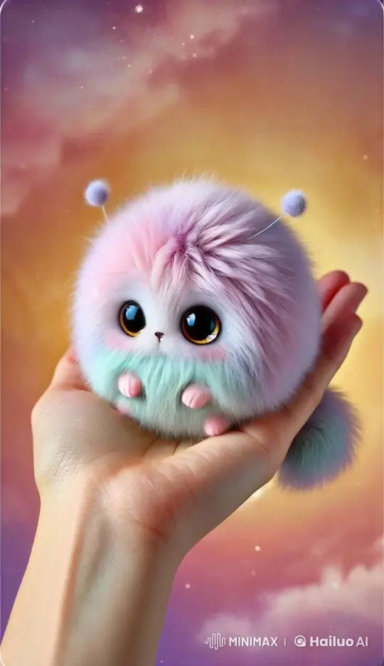 Cinematic Close-up of a Magical, Glowing Creature – AI Generated Video | Hailuo AI