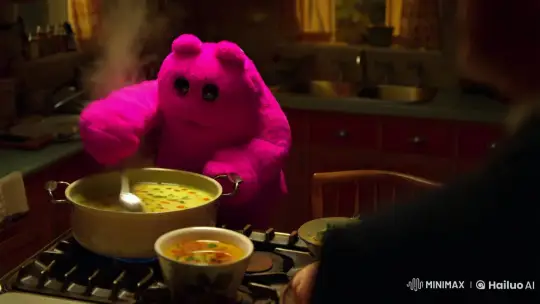 Magical Creature Cooks in Enchanted Kitchen – AI Generated Video | Hailuo AI