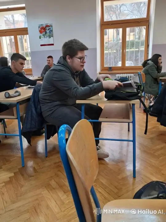 Boy Tears Up, Sets Desk on Fire in Classroom – AI Generated Video | Hailuo AI