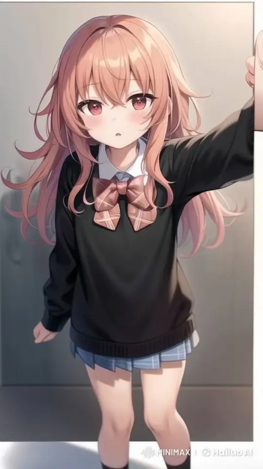 Anime Girl in Live2D with Warm Lighting and Realistic Movements – AI Generated Video | Hailuo AI
